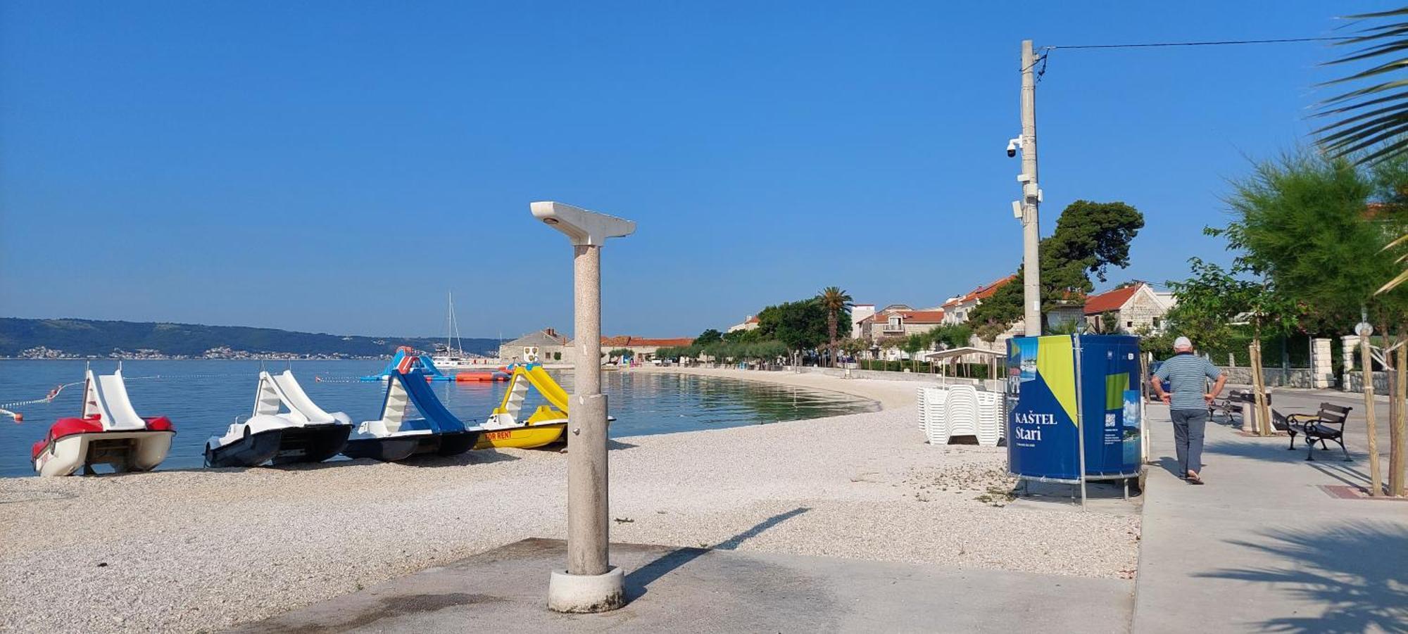 Apartman Figaro Pogled Od Milijun Dolara, 2 Tusa, 2 Wc Kastela Luaran gambar