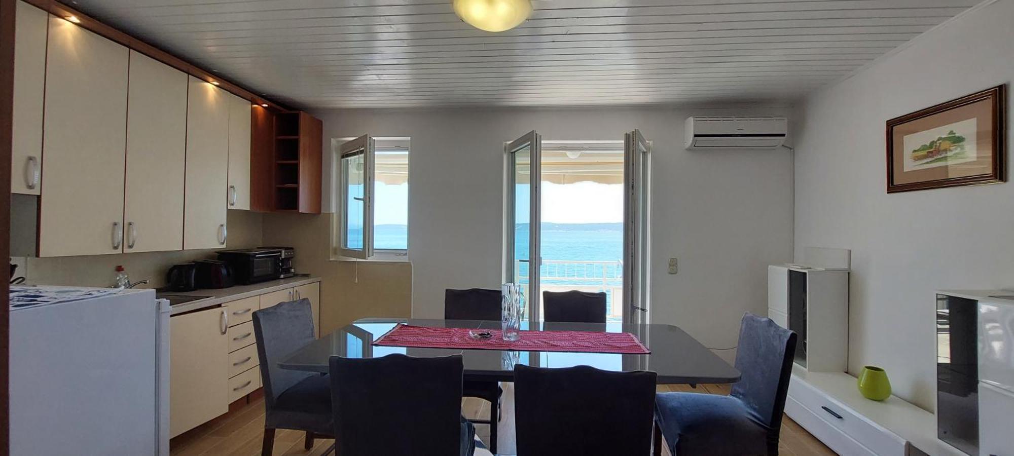 Apartman Figaro Pogled Od Milijun Dolara, 2 Tusa, 2 Wc Kastela Luaran gambar
